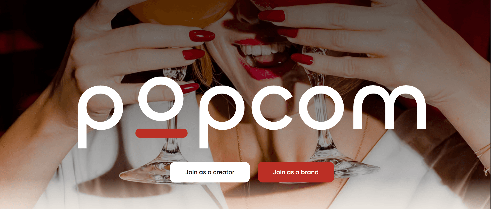 GetPopCom — Turn Creator Traffic Into Trackable Sales. Client project by Ashish Vats